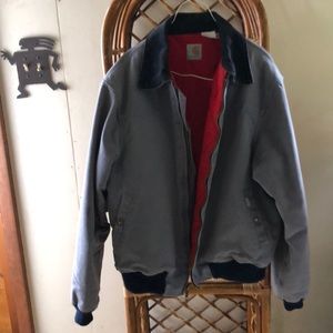 Carhartt Men’s Zip Up Jacket Lined Insulated